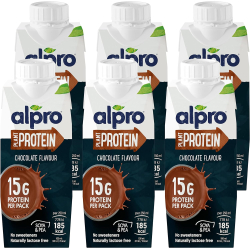 Alpro Soya High Protein Chocolate Drink (6 X 250 ml) Alpro Soya High Protein Chocolate Drink (6 X 250 ml)