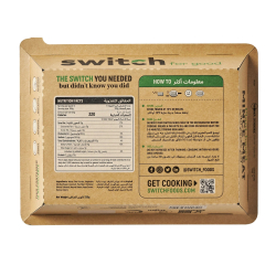 Switch 100% Plant-based Mince Meat, 6x250g Switch 100% Plant-based Mince Meat, 6x250g