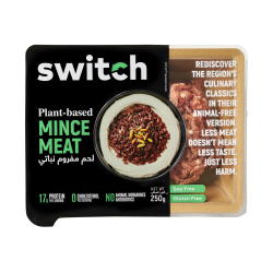 Switch 100% Plant-based Mince Meat, 6x250g Switch 100% Plant-based Mince Meat, 6x250g