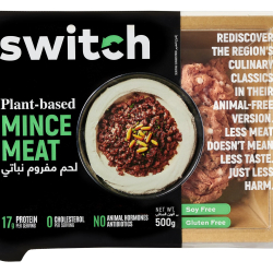 Switch 100% Plant-based Mince Meat, 3x500g Switch 100% Plant-based Mince Meat, 3x500g