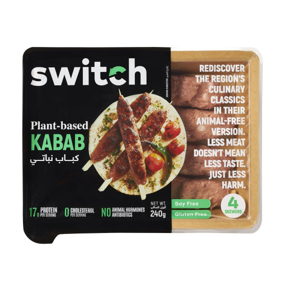 Switch 100% Plant-based Kabab, 240g
