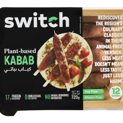 Switch 100% Plant-based Kabab, 3x720g Switch 100% Plant-based Kabab, 3x720g
