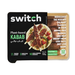 Switch 100% Plant-based Kabab, 3x720g