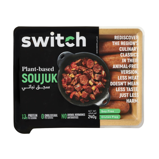 Switch 100% Plant-based Soujuk, 240g