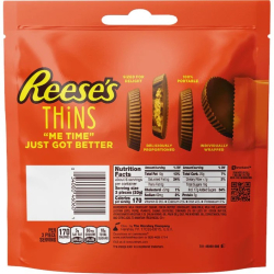 Reese's Peanut Butter Thins Pouch 208g, Pack Of 6 Reese's Peanut Butter Thins Pouch 208g, Pack Of 6