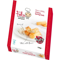 Feli's Kitchen Cheese Arabic Spring Rolls 250g Feli's Kitchen Cheese Arabic Spring Rolls 250g