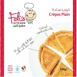 Feli's Kitchen Crepes Plain 500g