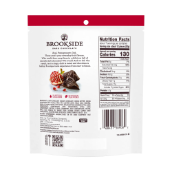 Hershey's Brookside Pomegranate Dark Chocolates 198g, Pack Of 6 Hershey's Brookside Pomegranate Dark Chocolates 198g, Pack Of 6