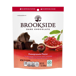 Hershey's Brookside Pomegranate Dark Chocolates 198g, Pack Of 6 Hershey's Brookside Pomegranate Dark Chocolates 198g, Pack Of 6