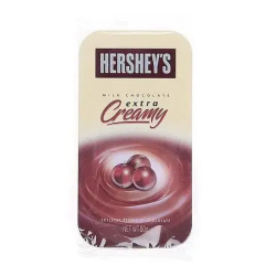 Hershey's Pearl Creamy Milk Chocolate in Tin 50g, Pack Of 12 Hershey's Pearl Creamy Milk Chocolate in Tin 50g, Pack Of 12