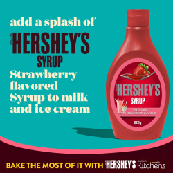 Hershey's Strawberry Syrup 623g, Pack Of 6 Hershey's Strawberry Syrup 623g, Pack Of 6