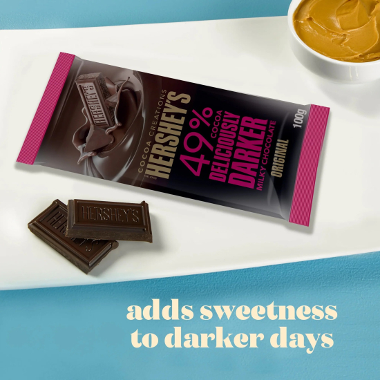 Hershey's 49% Darker Milk Chocolate Bar 100g