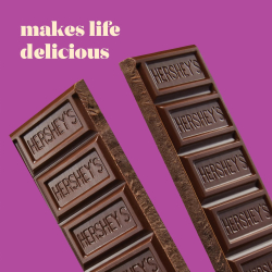 Hershey's 49% Darker Milk Chocolate Bar 6x100g Hershey's 49% Darker Milk Chocolate Bar 6x100g