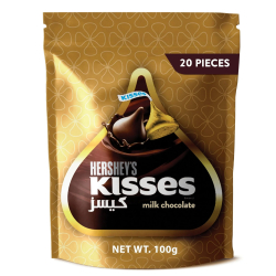 Hershey's Kisses, Milk Chocolate, 100g, Pack Of 12 Hershey's Kisses, Milk Chocolate, 100g, Pack Of 12
