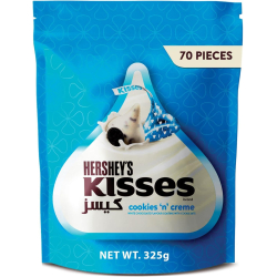 Hershey's Kisses Cookies 'n' Creme 325g, Pack Of 6 Hershey's Kisses Cookies 'n' Creme 325g, Pack Of 6