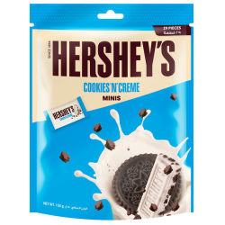 Hershey's Cookies 'n' Crème Minis Pouch 150g, Pack Of 6 Hershey's Cookies 'n' Crème Minis Pouch 150g, Pack Of 6