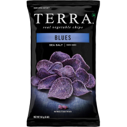 Terra Hain Celestial Terra Chips Blue Potato, Sea Salt, 141g