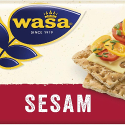 Wasa Sesame Crispbread Crackers 3x200g