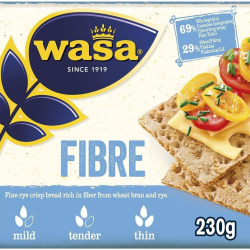 Wasa Fibre Rye Crispbread Crackers 3x230g Wasa Fibre Rye Crispbread Crackers 3x230g