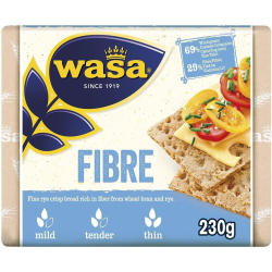 Wasa Fibre Rye Crispbread Crackers 3x230g Wasa Fibre Rye Crispbread Crackers 3x230g