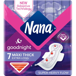 Nana Maxi Goodnight Wings (7pcs), Pack OF 6