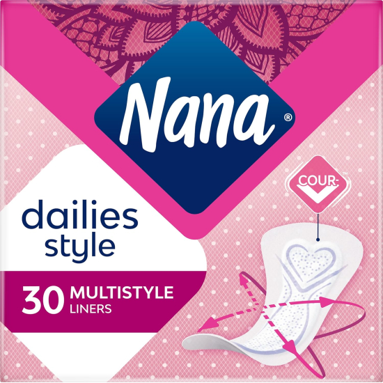 Nana Panty Liners Multistyle Individually Wrapped (30pcs)