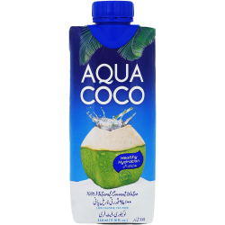 Aqua Coco Coconut Water 330 ml, Pack Of 12 Aqua Coco Coconut Water 330 ml, Pack Of 12