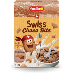 Familia Swiss Choco Bits Cereal 375g, Pack Of 6 Familia Swiss Choco Bits Cereal 375g, Pack Of 6
