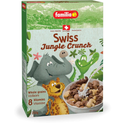 Familia Swiss Jungle Crunch Cereal 250g, Pack Of 6 Familia Swiss Jungle Crunch Cereal 250g, Pack Of 6