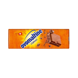 Ovomaltine Mini Crunchy Swiss Milk Chocolate Bar contains Cocoa solids 32%, 42g, Pack Of 12 Ovomaltine Mini Crunchy Swiss Milk Chocolate Bar contains Cocoa solids 32%, 42g, Pack Of 12