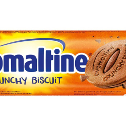 Ovomaltine Crunchy Swiss Sandwich Biscuit with 18% Malt, 250g, Pack Of 6 Ovomaltine Crunchy Swiss Sandwich Biscuit with 18% Malt, 250g, Pack Of 6