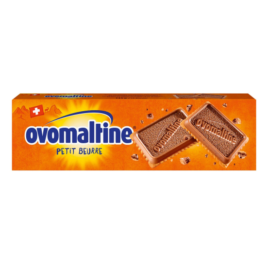 Ovomaltine Petit Beurre Swiss Biscuit with 52% Milk Chocolate 145g