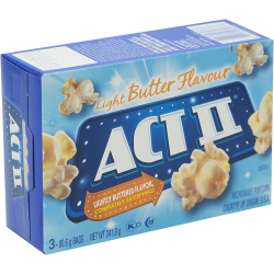 Act Ii Popcorn Butter Light ( 241.8g), Pack Of 8 Act Ii Popcorn Butter Light ( 241.8g), Pack Of 8