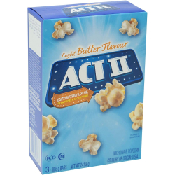 Act Ii Popcorn Butter Light ( 241.8g), Pack Of 8 Act Ii Popcorn Butter Light ( 241.8g), Pack Of 8