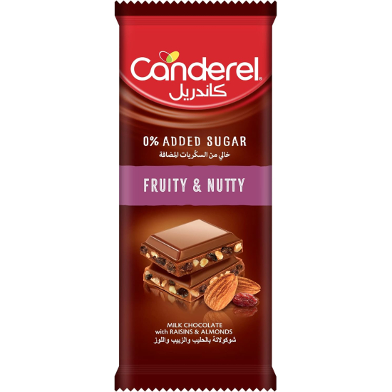 Canderel Chocolate Fruit & Nutty 100g