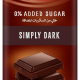 Canderel Chocolate Simply Dark 100g