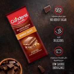 Canderel Chocolate Wonder Crispy 100g, Pack Of 12 Canderel Chocolate Wonder Crispy 100g, Pack Of 12