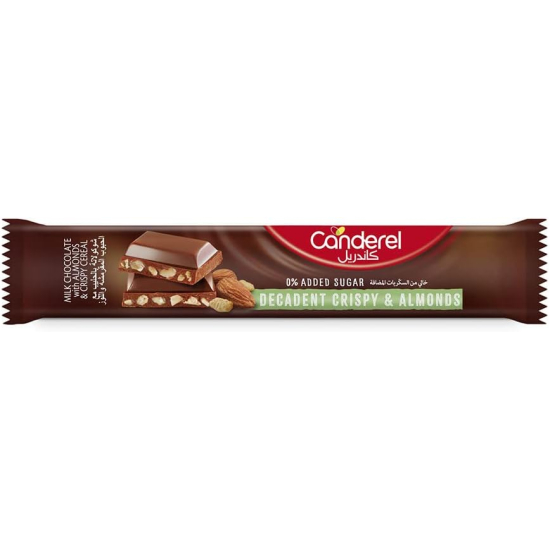 Canderel Chocolate Decadent Crispy Almonds 27g