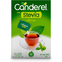 Canderel Stevia 100 Sachets, Pack Of 6 Canderel Stevia 100 Sachets, Pack Of 6