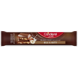 Canderel 0% Added Sugar Milk & Nuts Chocolate Bar 24X30g Canderel 0% Added Sugar Milk & Nuts Chocolate Bar 24X30g