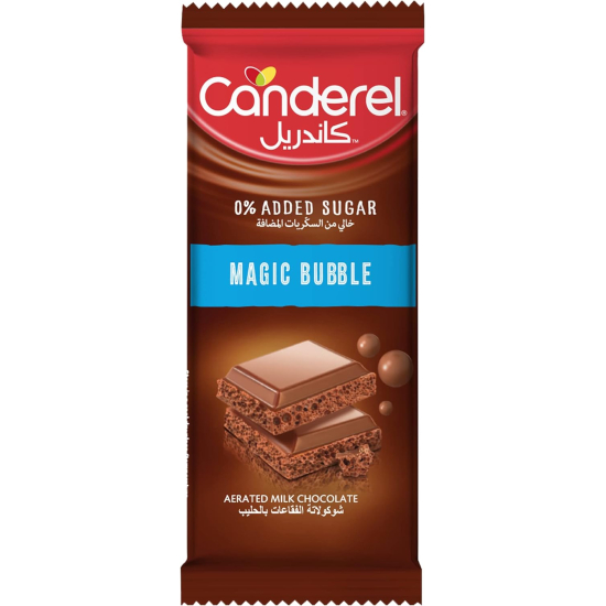 Canderel Chocolate Magic Bubble 74g