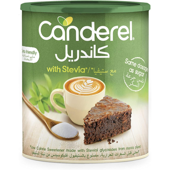 Canderel With Stevia Canister 500g