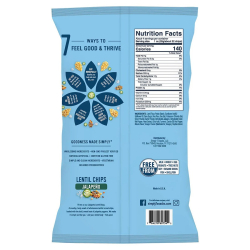 Simply7 Chips Lentil Jalapeno 103g, Pack Of 6 Simply7 Chips Lentil Jalapeno 103g, Pack Of 6