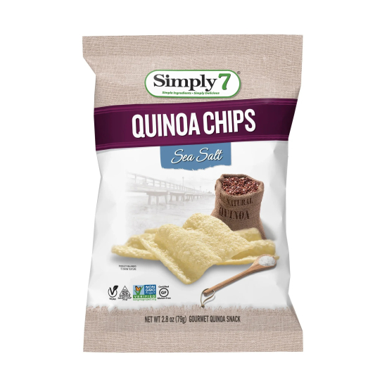 Simply7 Chips Quinoa Sea Salt 79g