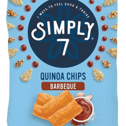 Simply7 Chips Quinoa BBQ 12x79g