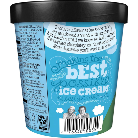 Ben & Jerry's Chunky Monkey 473ml