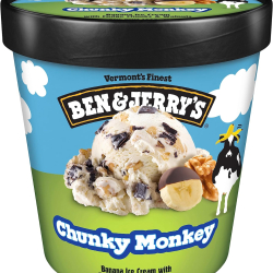 Ben & Jerry's Chunky Monkey 473ml, Pack Of 6 Ben & Jerry's Chunky Monkey 473ml, Pack Of 6