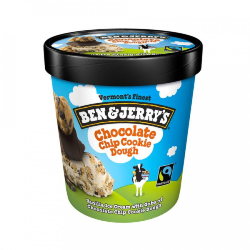 Ben & Jerry's Choc Chip Cookie Dough 473ml, Pack Of 6 Ben & Jerry's Choc Chip Cookie Dough 473ml, Pack Of 6