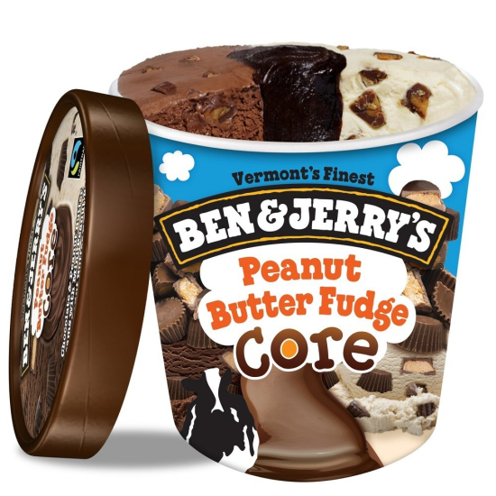 Ben & Jerry's Peanut Butter Fudge Core 473ml