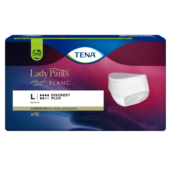 Tena Lady Pants Disc Plus Large 16pcs